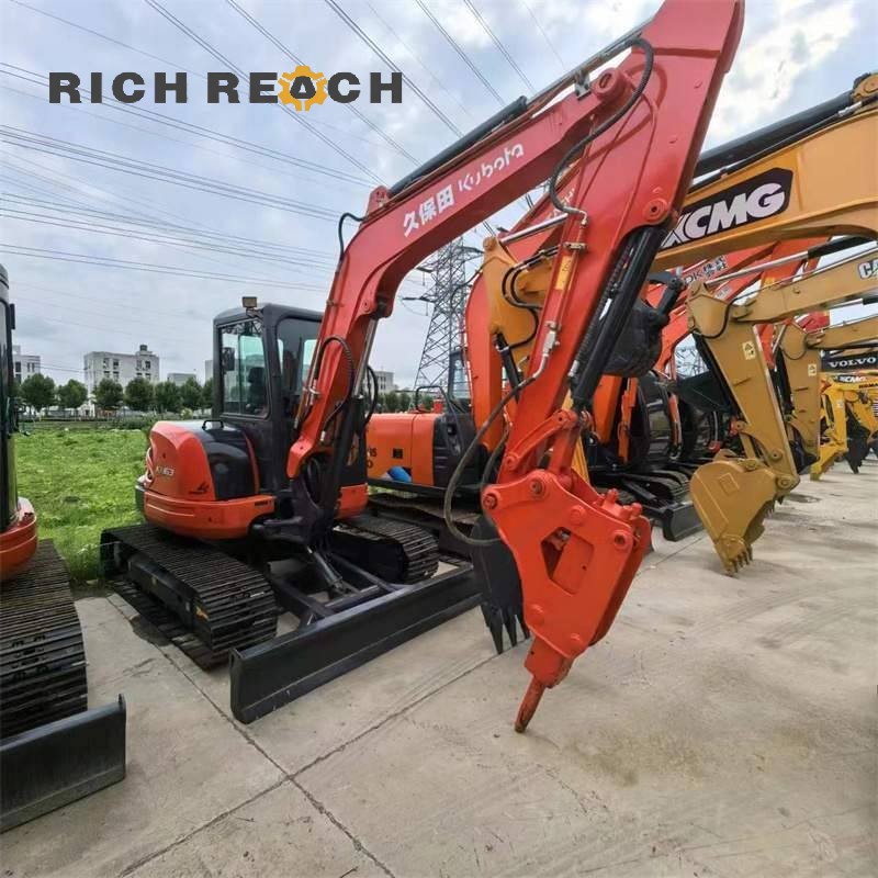 Bucket attachment of a 2025 Kubota KX163-5 used excavator, priced at $16,667